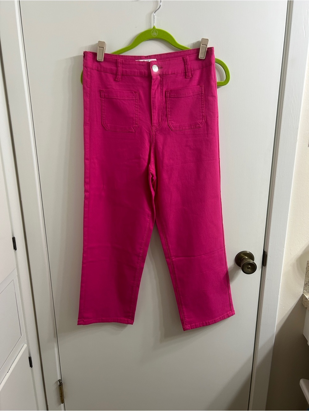 YMI Pull-On Cotton Blend Cropped Jean